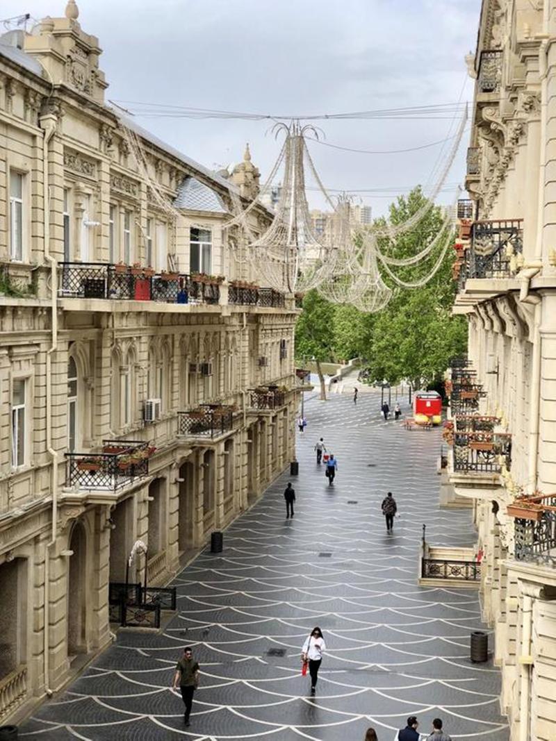 Khaghani Center Hotel Baku Eksteriør bilde